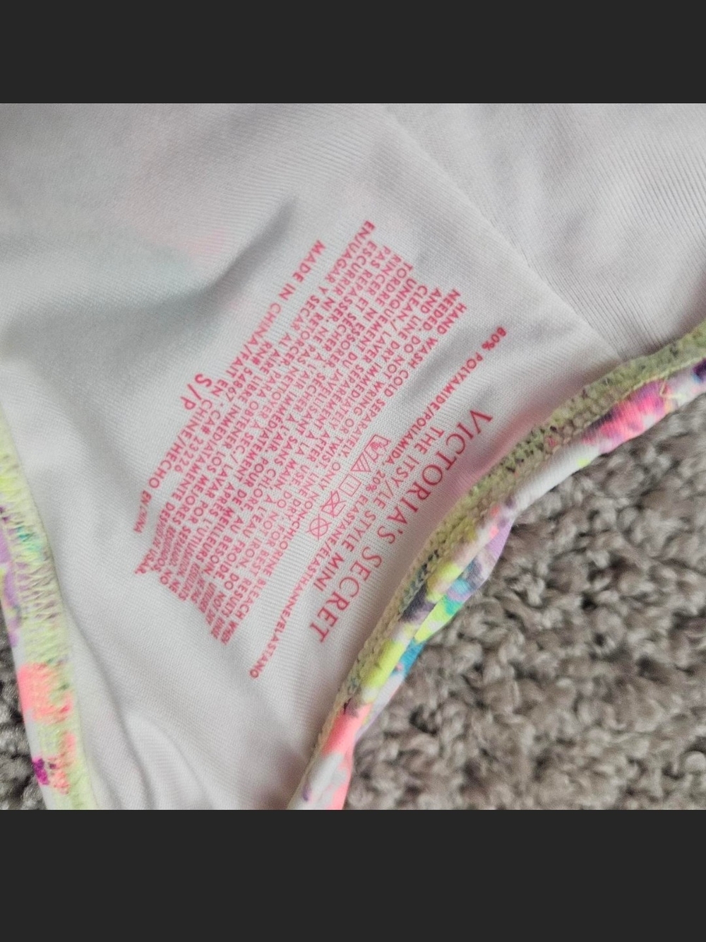 Victoria's Secret Lilac Triangle Bikini - Picture 3 of 3